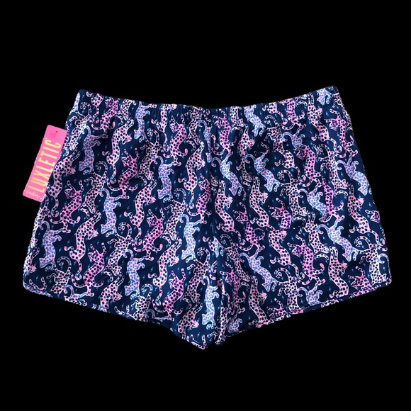 SOLD Lilly Pulitzer Luxletic Ocean Trail Shorts - Picture 3 of 5